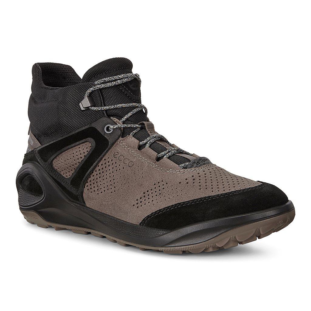 Ecco Biom 2Go Mens Gore Tex Shoes Brown - India CRO-923517